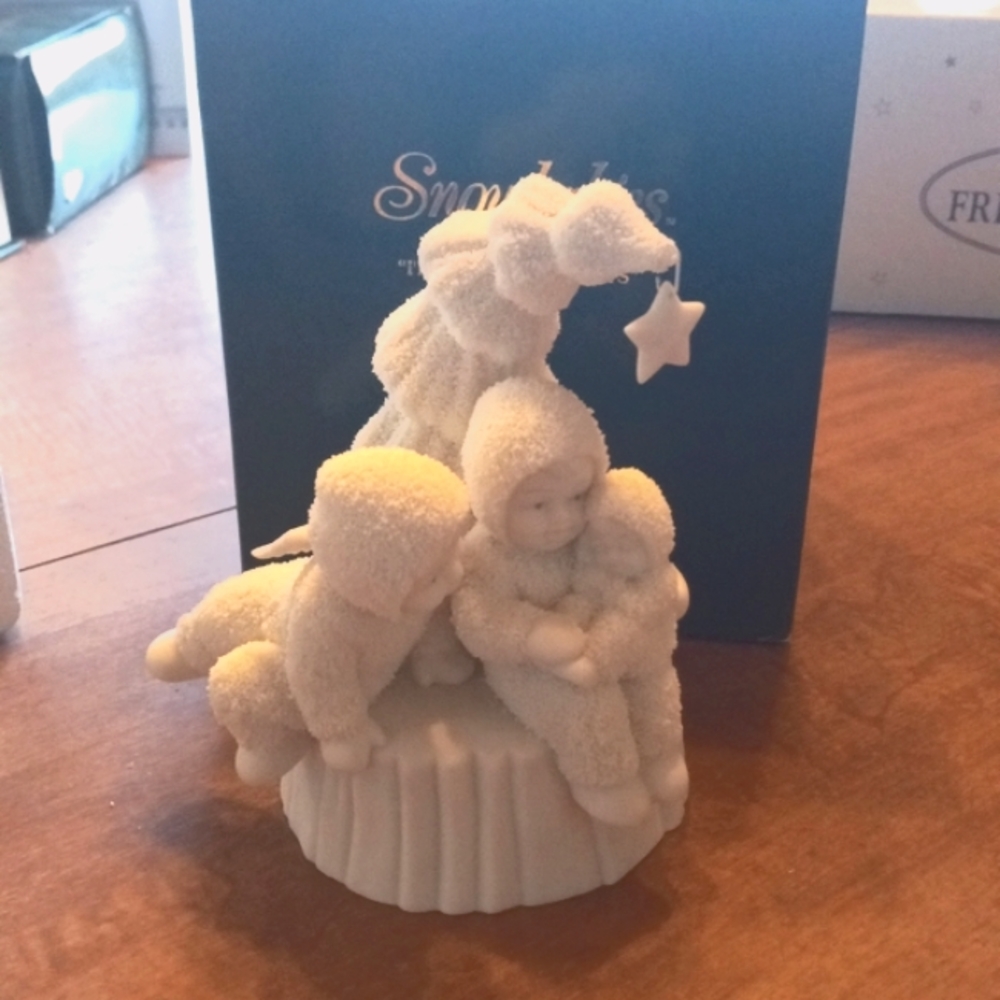 Department 56 Snowbabies "I'll Love you Always" Figurine